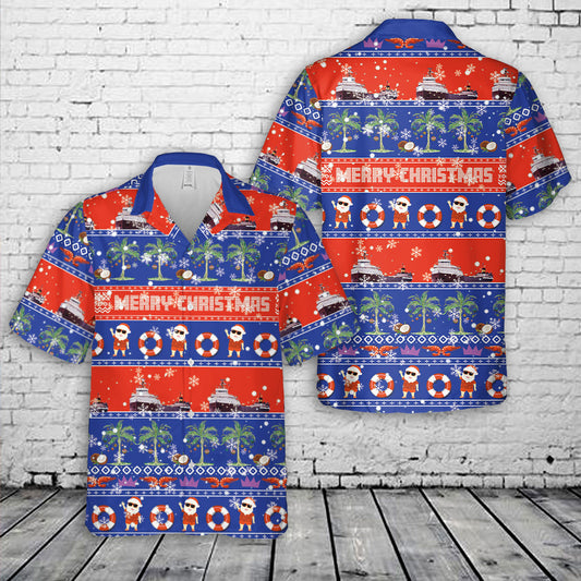 SS Edmund Fitzgerald Christmas Hawaiian Shirt