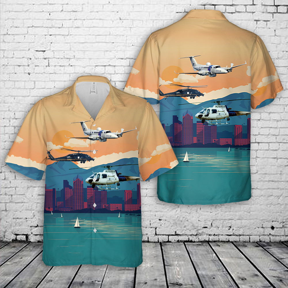 San Diego Police Hawaiian Shirt