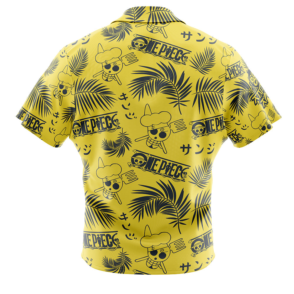 Sanji Aloha One Piece Button Up Hawaiian Shirt
