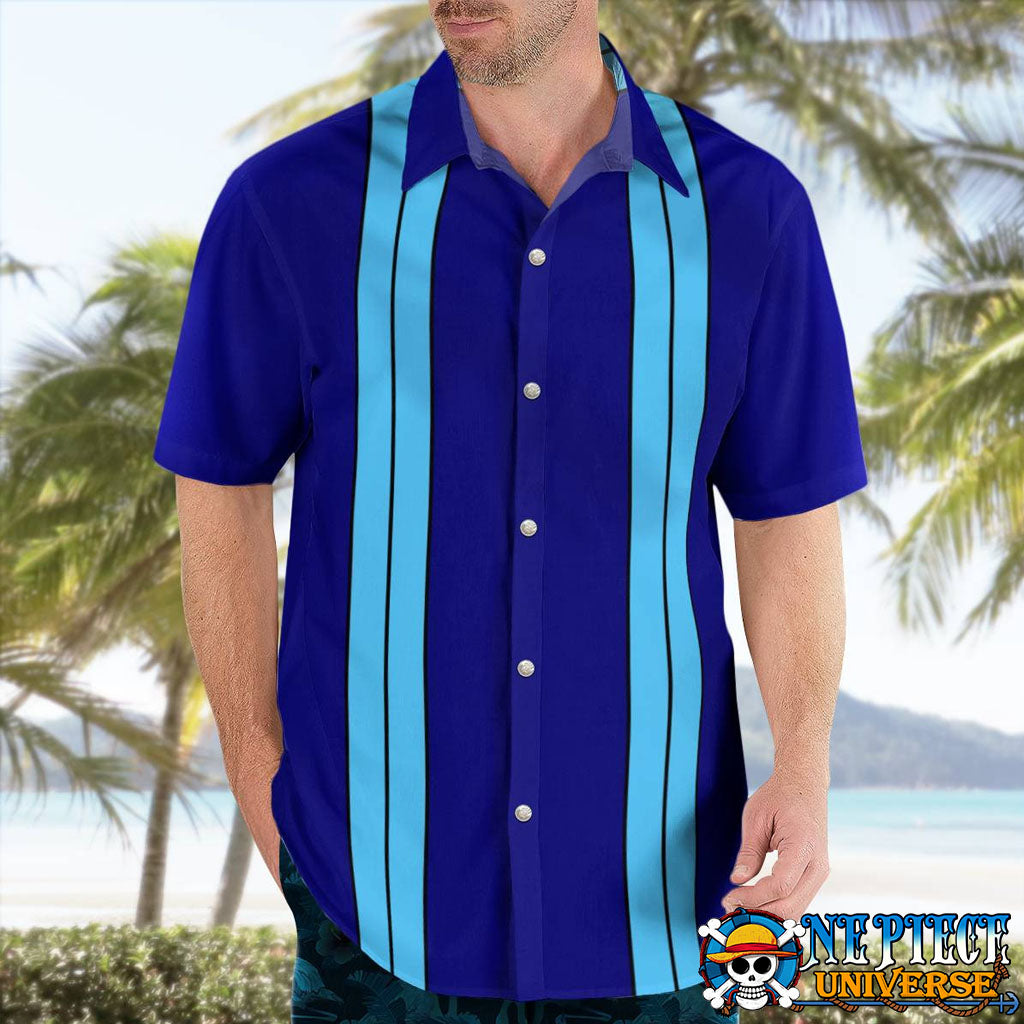 Sanji I Needed a Light Hawaiian Shirt Skypiea Blue | One Piece Universe Store