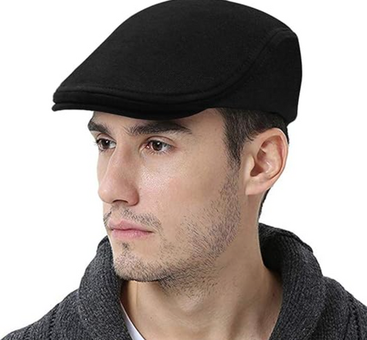Men's Flat Cap Gatsby Newsboy Lvy Irish Hats Driving Cabbie Hunting Cap
