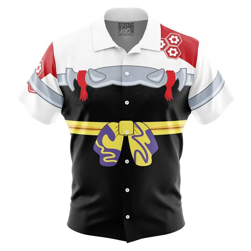 Sesshomaru Inuyasha Button Up Hawaiian Shirt