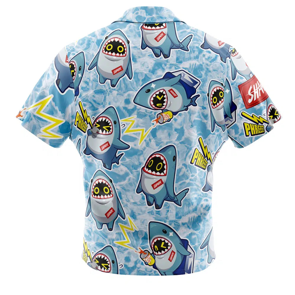 Sharkboo Zenless Zone Zero Button Up Hawaiian Shirt