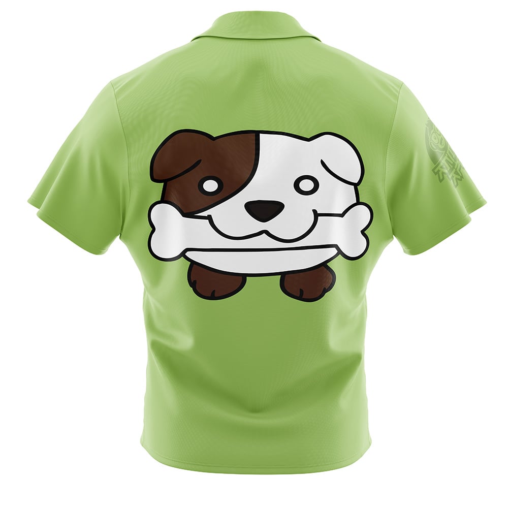 Shigeo Kageyama Puppy Mob Psycho100 Button Up Hawaiian Shirt