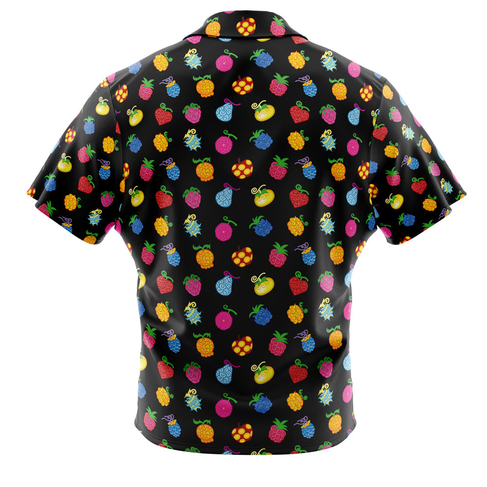 Single Piece of Demon Fruit One Piece Button Up Hawaiian Shirt