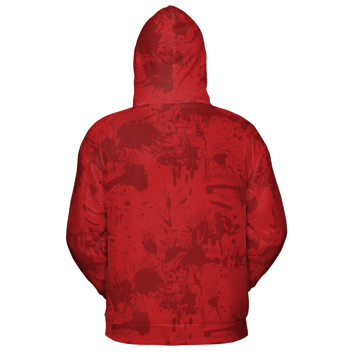 SGhibli Hoodie Spirited Away No Face Kaonashi Hoodie Red Black Unisex