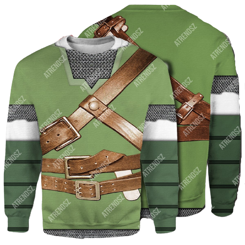 Legend Of Zelda Link Shirt Link Green Top Costume T-shirt Link Costume Hoodie Sweater Tank