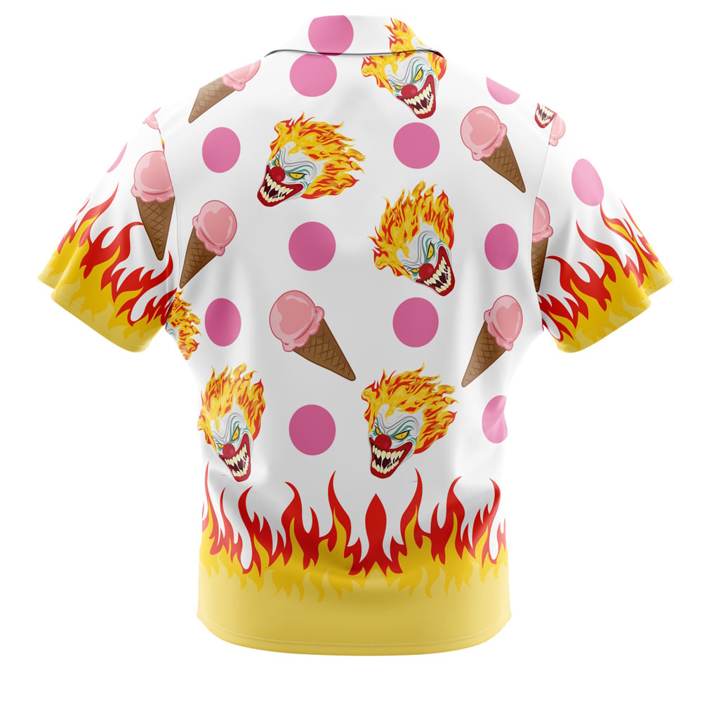 Sweet Tooth Twisted Metal Button Up Hawaiian Shirt