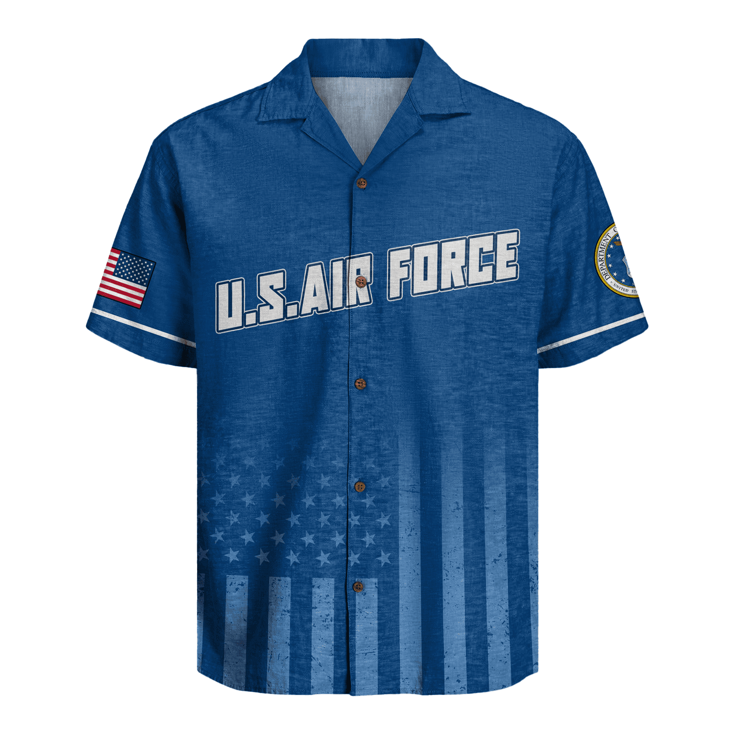 US Air Force Hawaiian Shirt