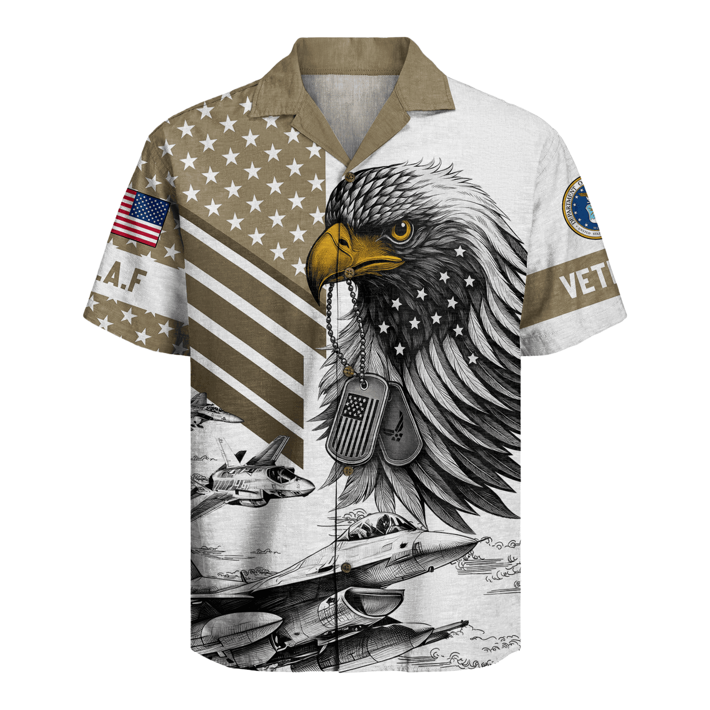 US Air Force Hawaiian Shirt