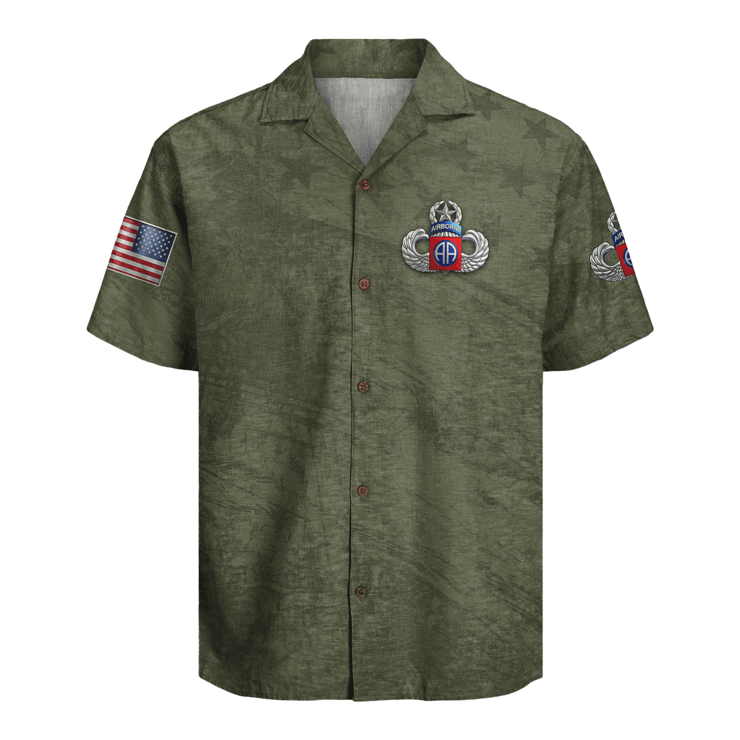 US Army AirBorne Hawaiian Shirt