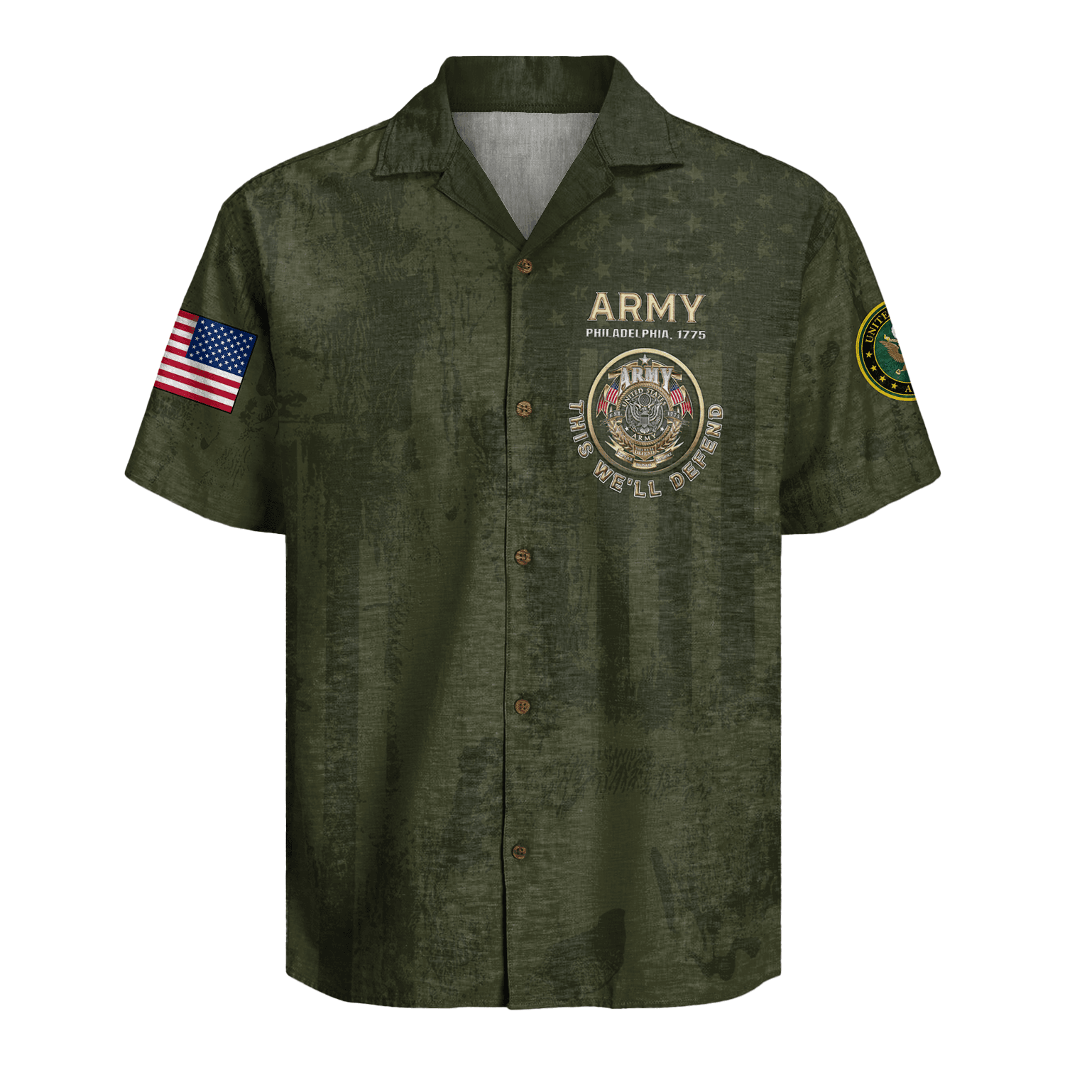US ARMY Hawaiian Shirt