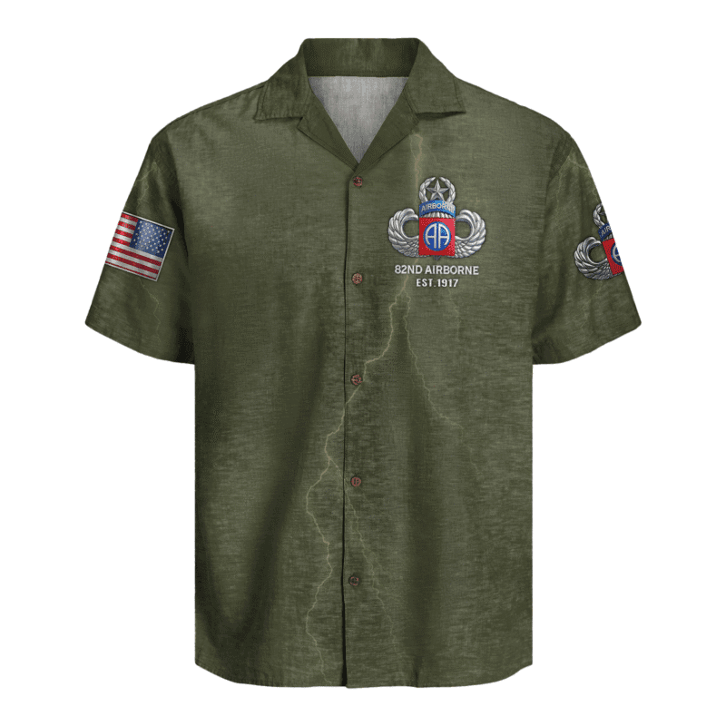 US Army AirBorne Hawaiian Shirt