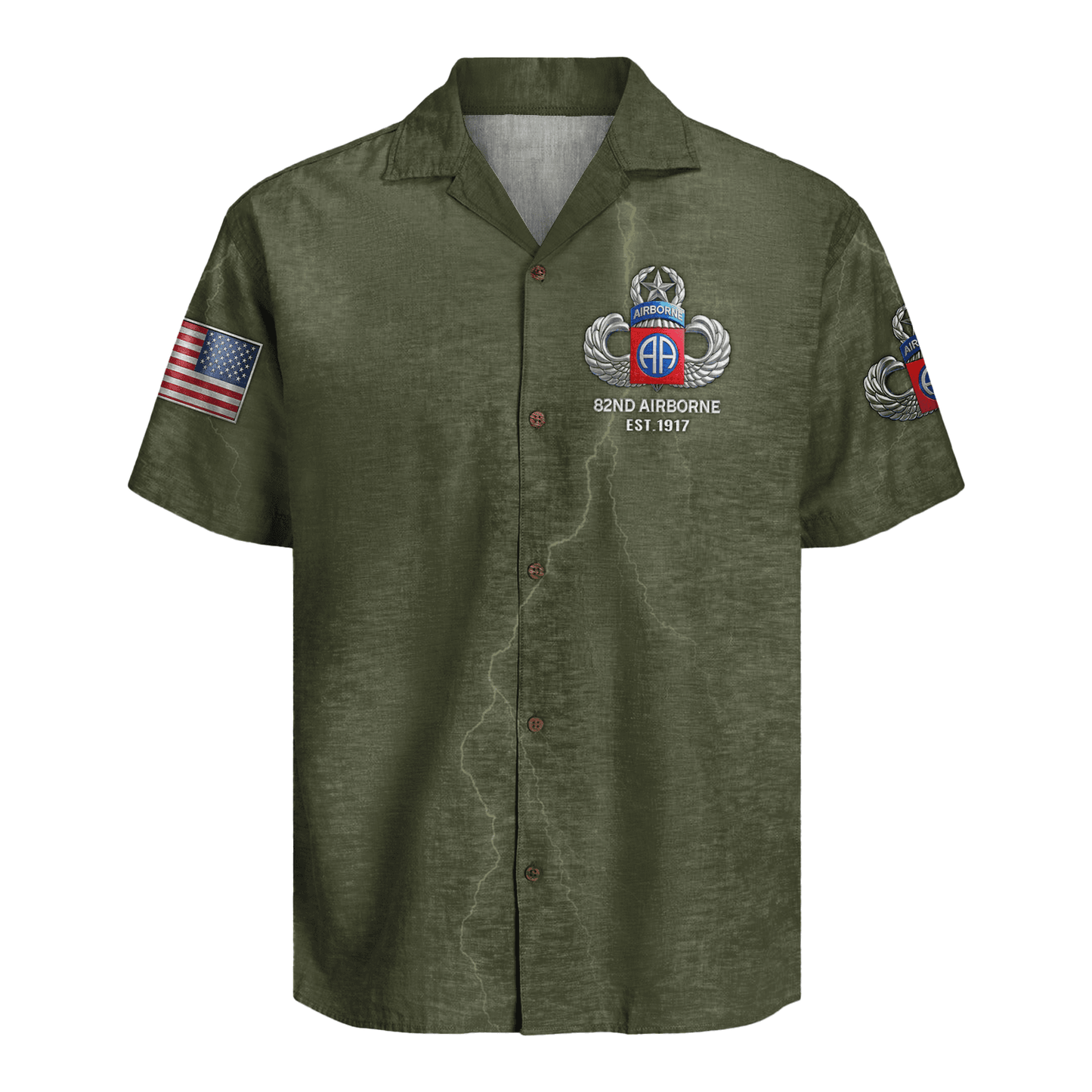 US Army AirBorne Hawaiian Shirt
