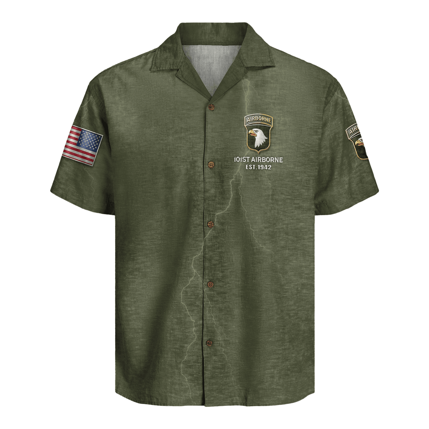 US Army AirBorne Hawaiian Shirt
