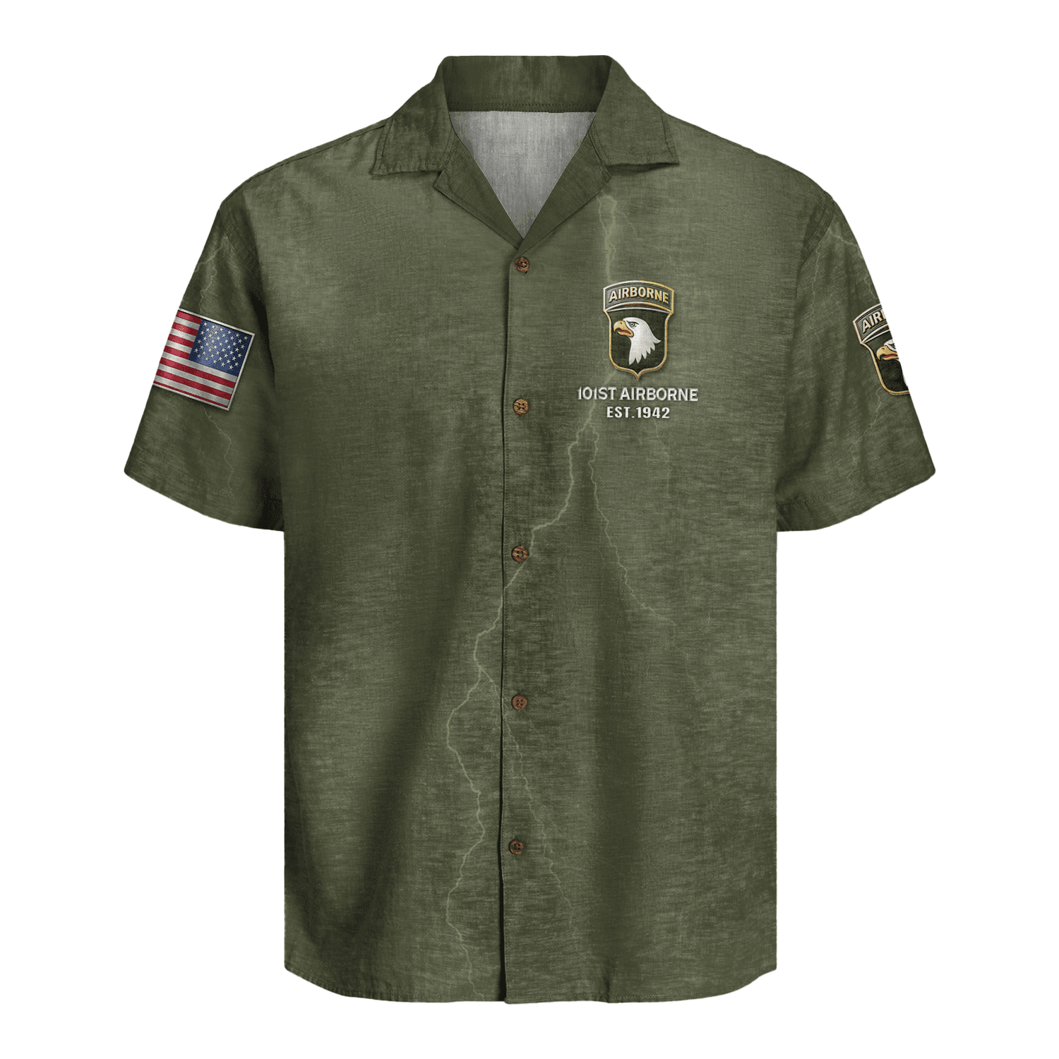 US Army AirBorne Hawaiian Shirt