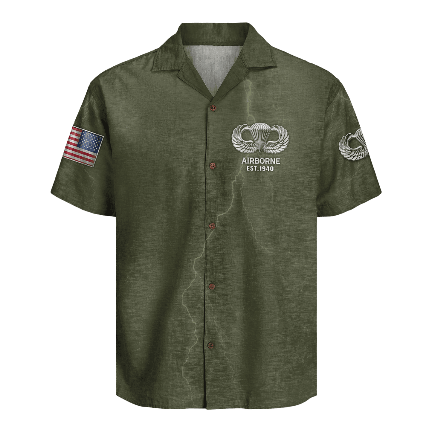 US Army AirBorne Hawaiian Shirt