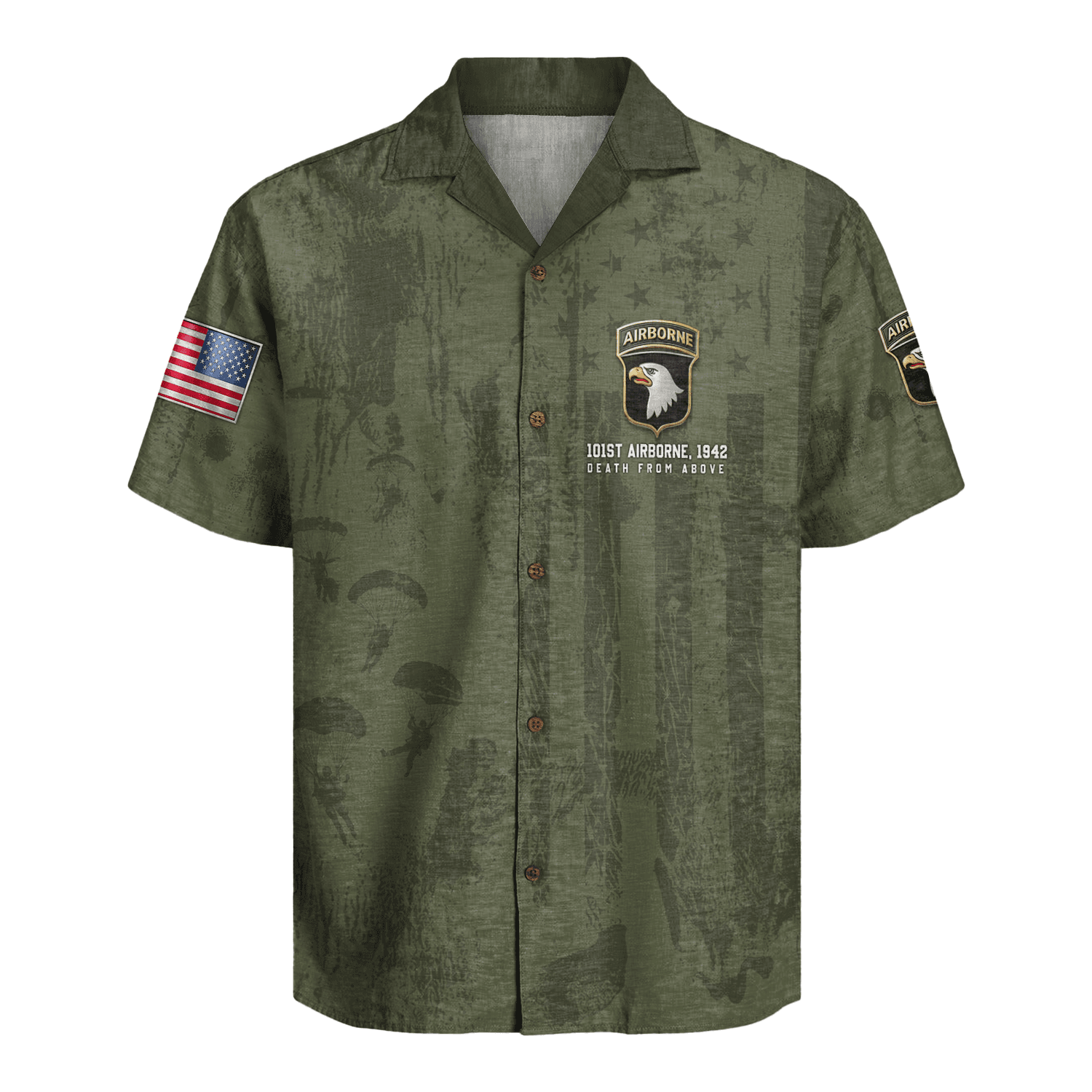 US Army AirBorne Hawaiian Shirt