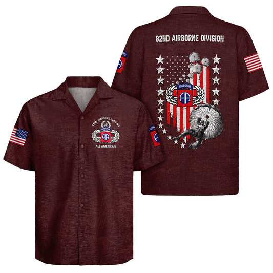 US Army AirBorne Hawaiian Shirt