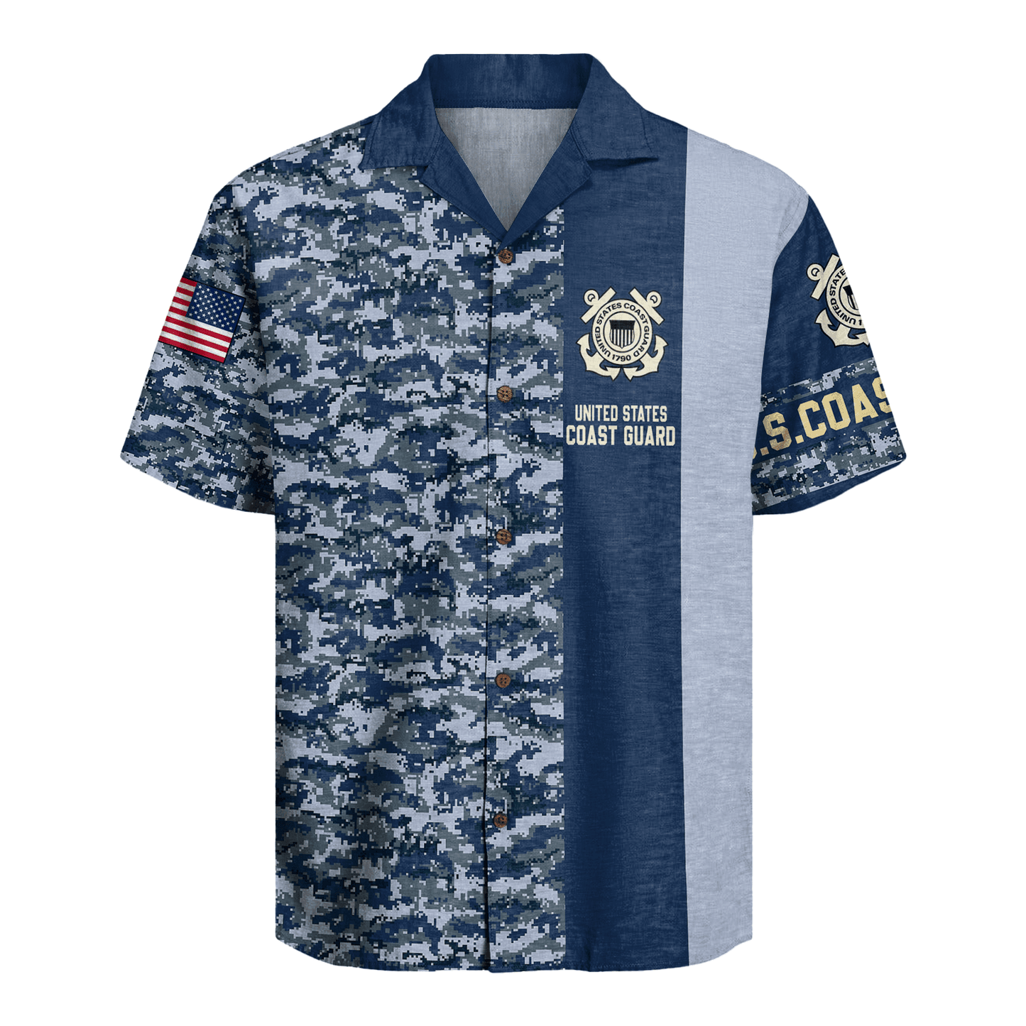 US Coast Guard Hawaiian Shirt