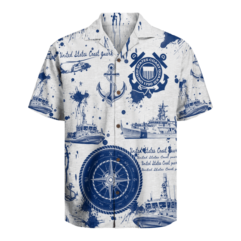 US Coast Guard Hawaiian Shirt