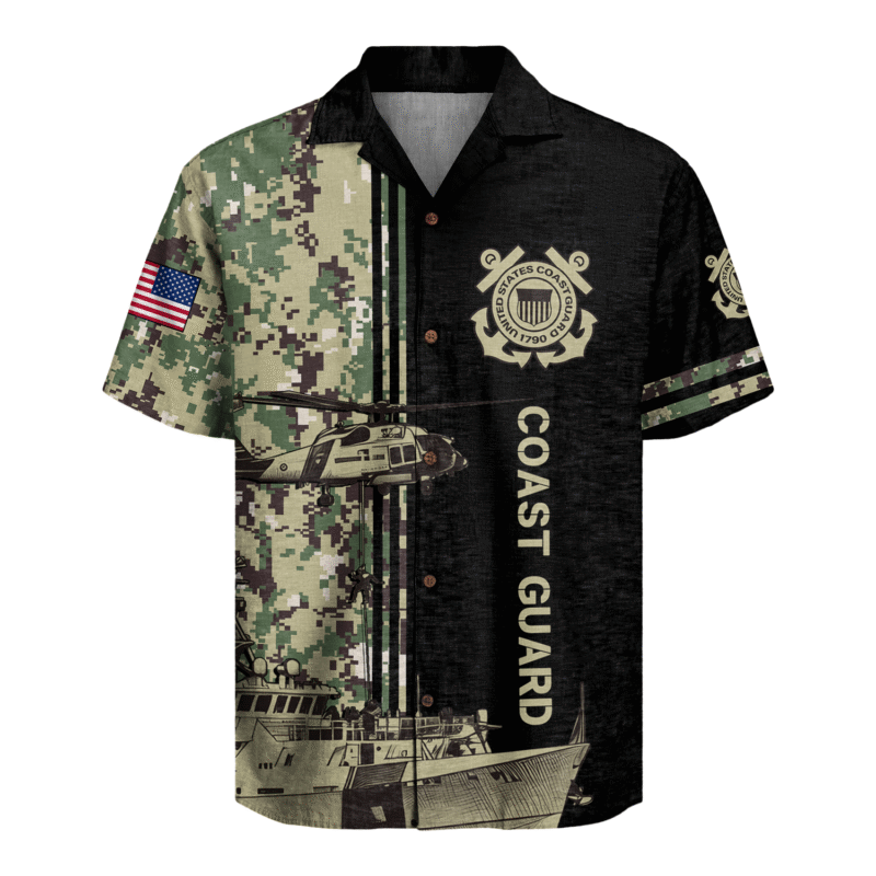 US Coast Guard Hawaiian Shirt