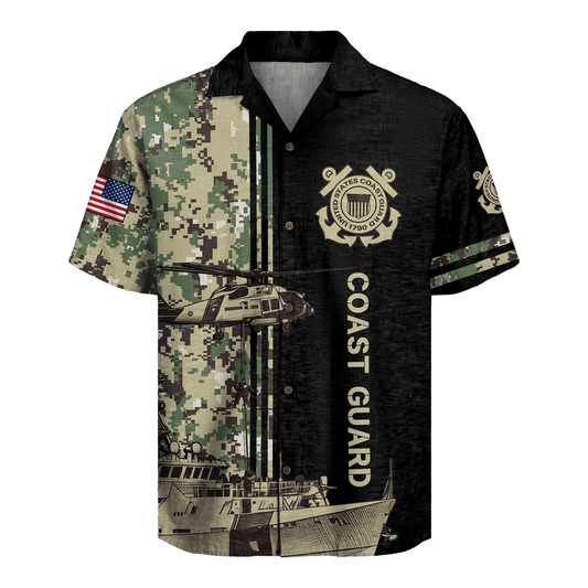 US Coast Guard Hawaiian Shirt