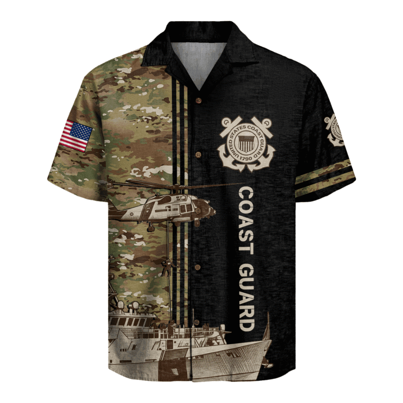 US Coast Guard Hawaiian Shirt
