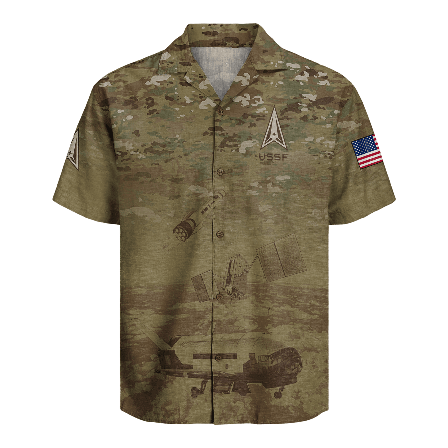 US Space Force Hawaiian Shirt