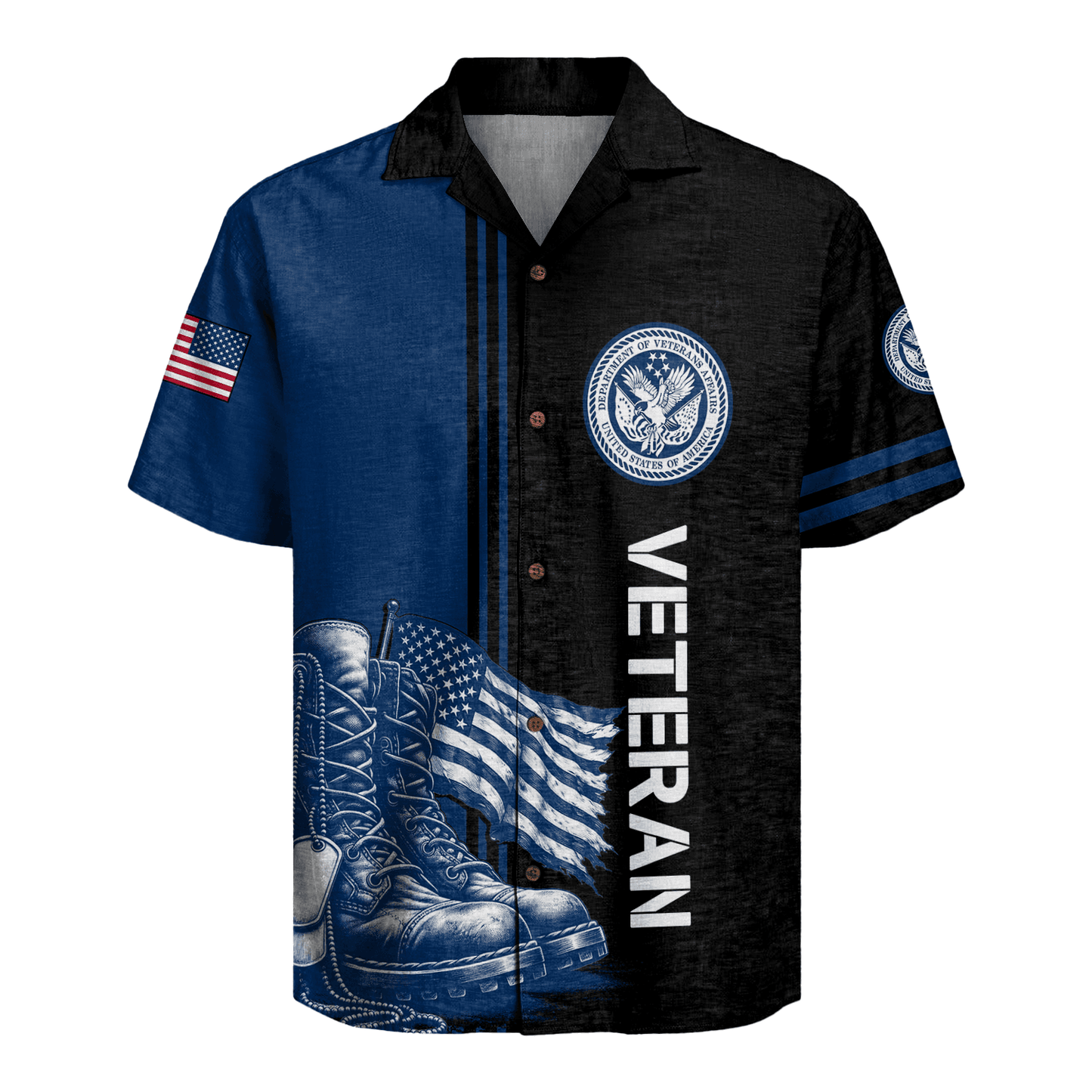 US Veteran Hawaiian Shirt