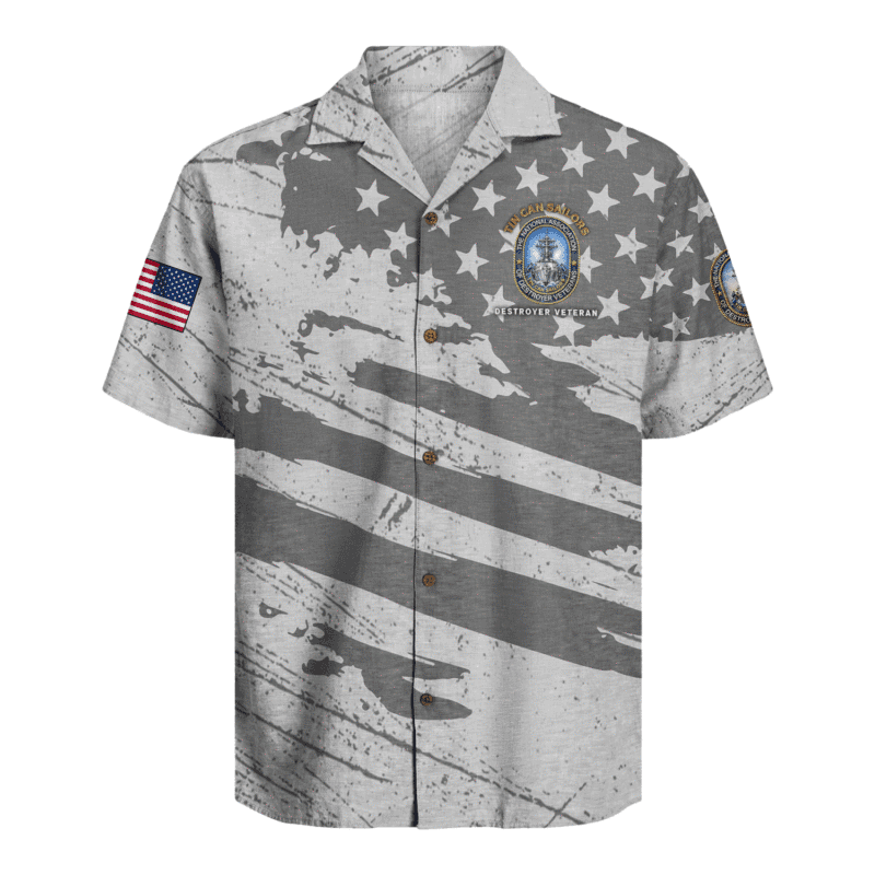 US Navy Tin Can Sailors Hawaiian Shirt