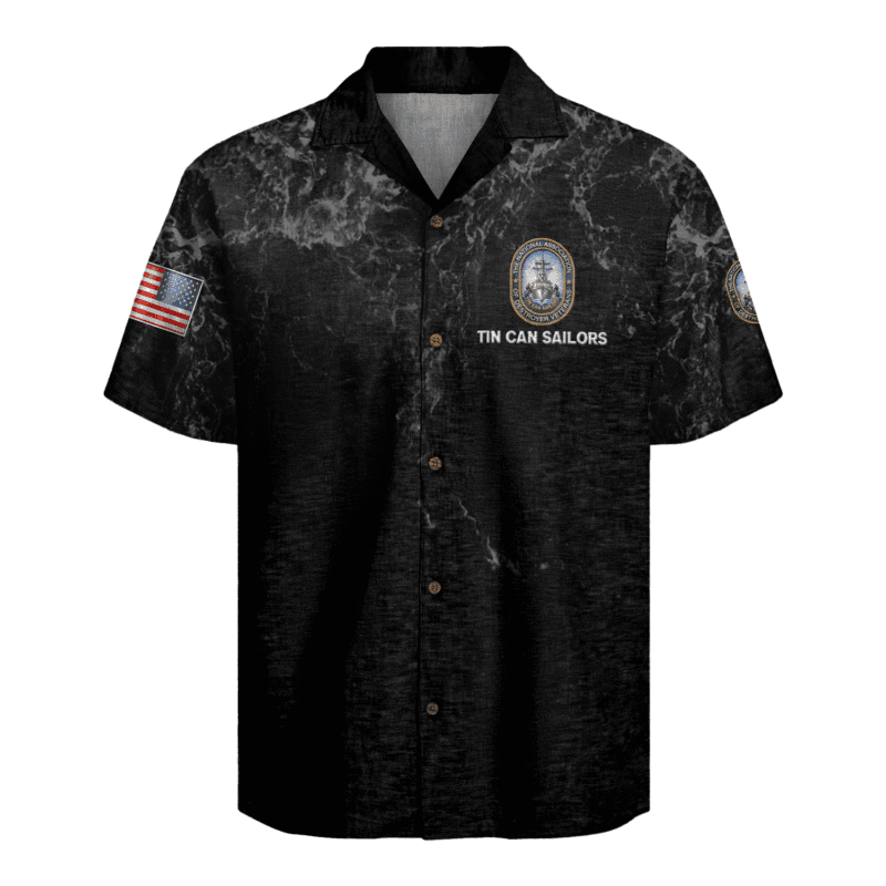 US Navy Tin Can Sailors Hawaiian Shirt