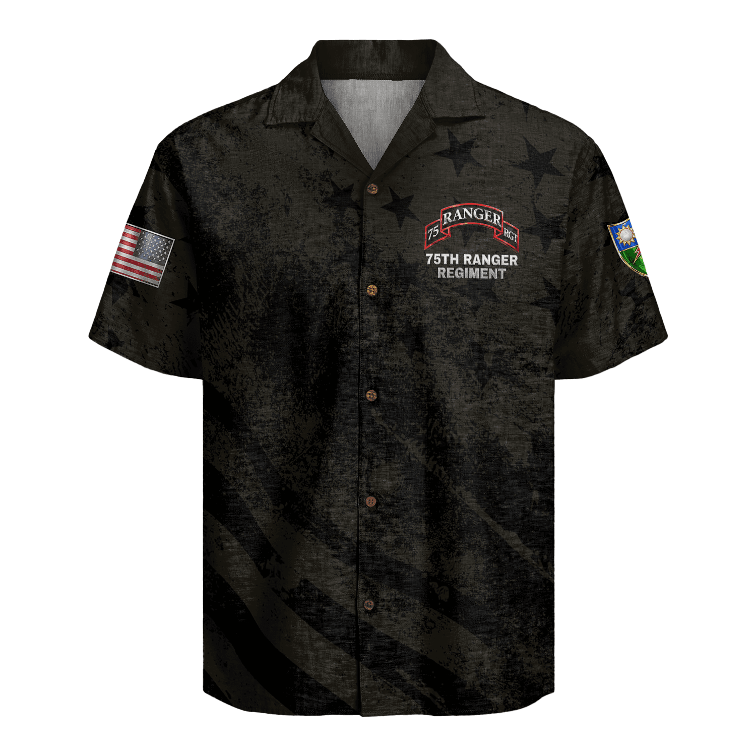 US Army 75th Ranger Regiment Hawaiian Shirt