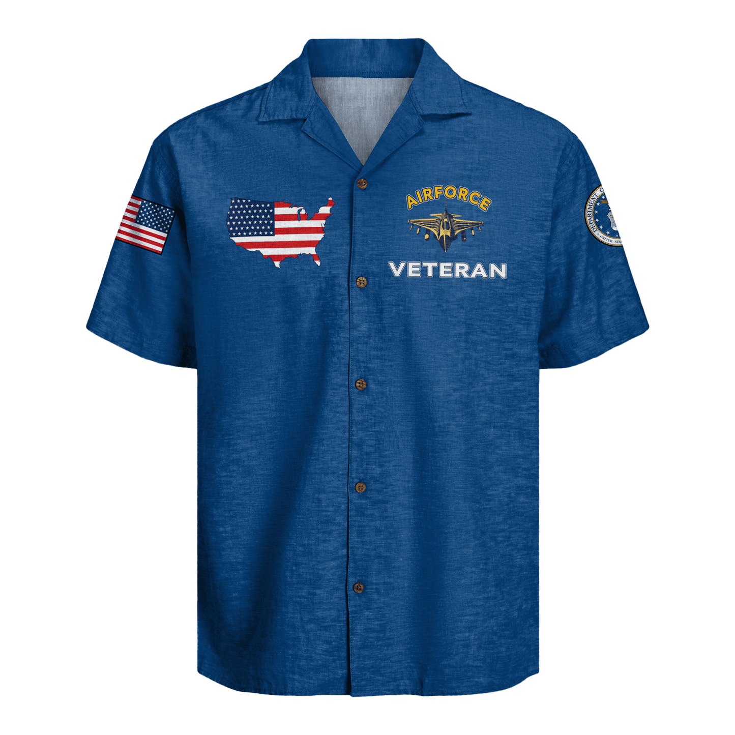 US Air Force Hawaiian Shirt