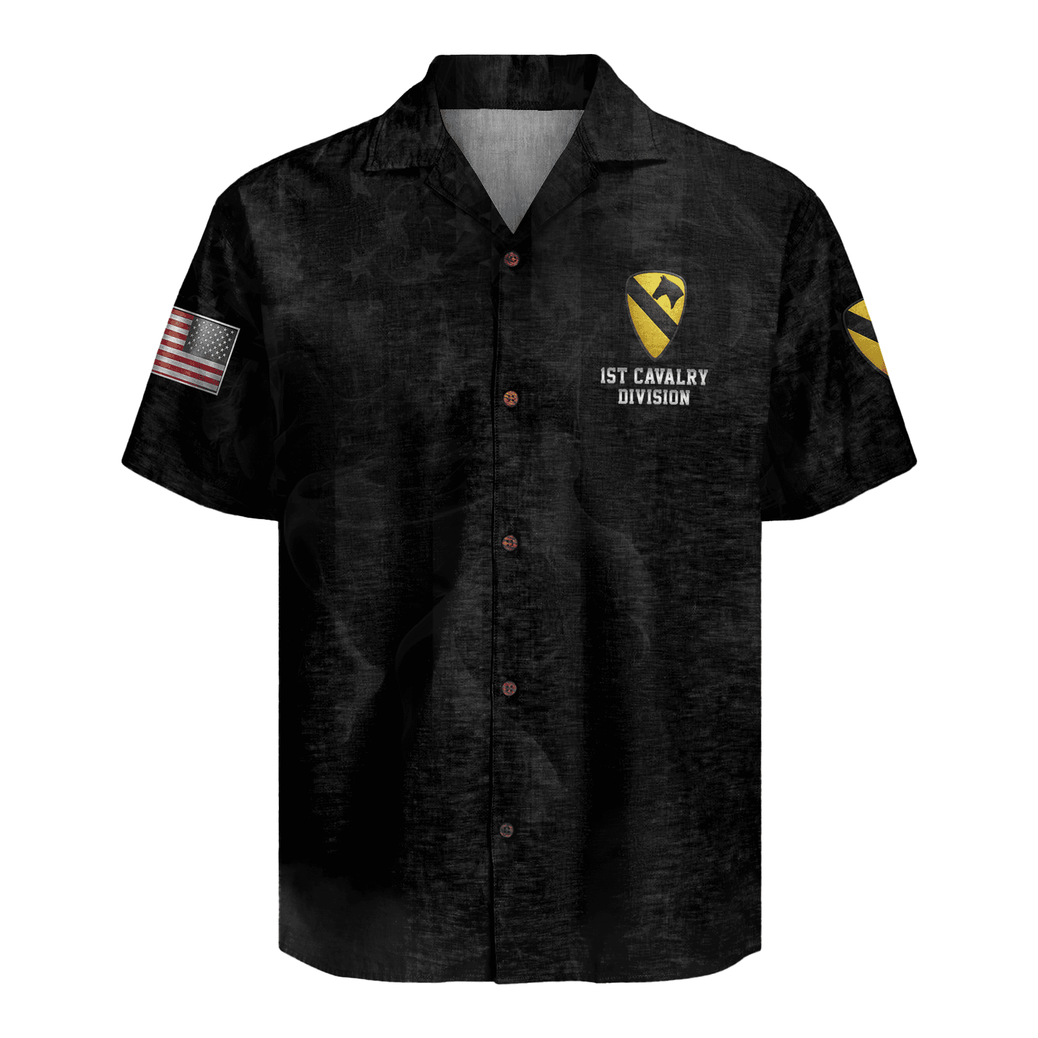 US Army 1st Cavalry Division Regiment Hawaiian Shirt
