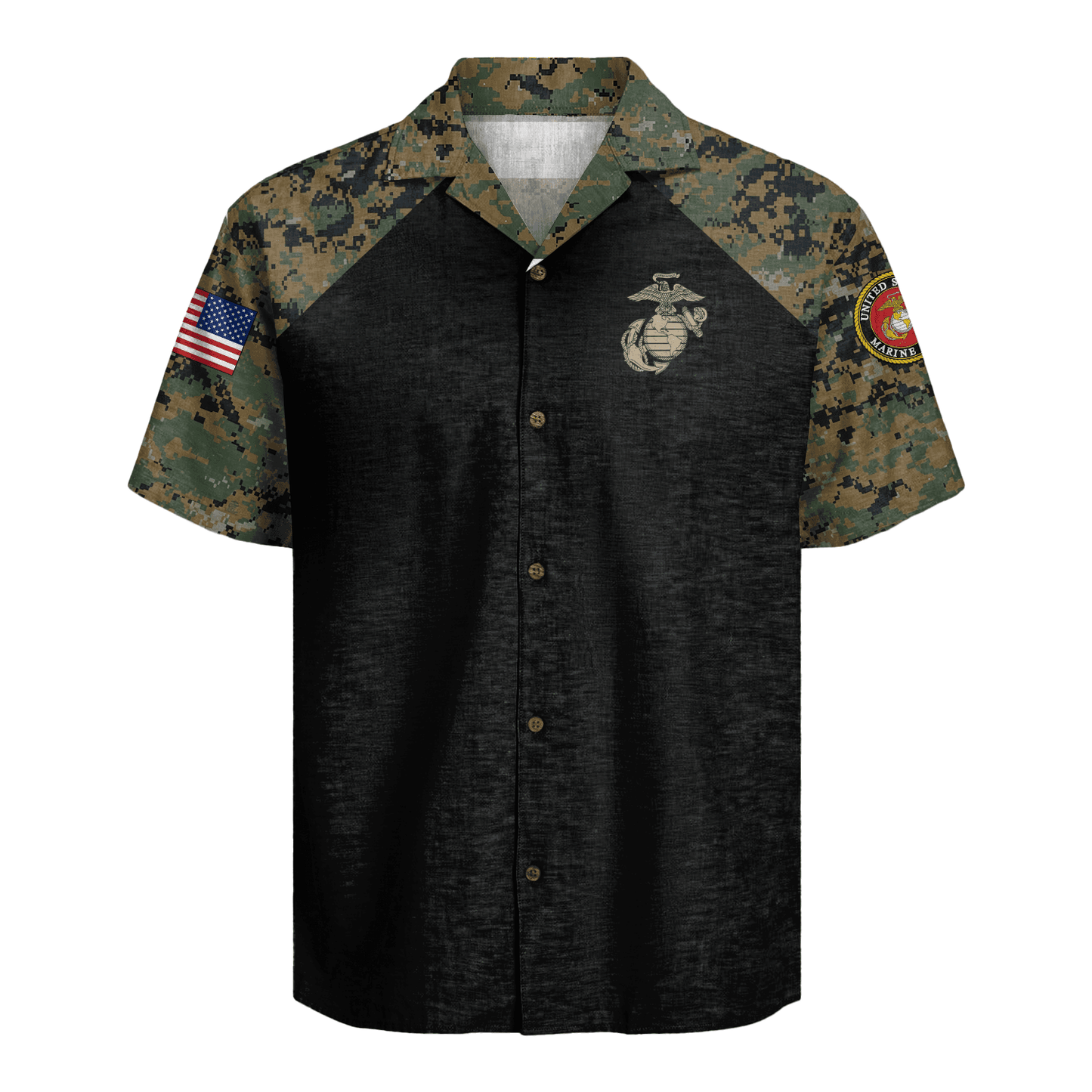 US MARINE Hawaiian Shirt