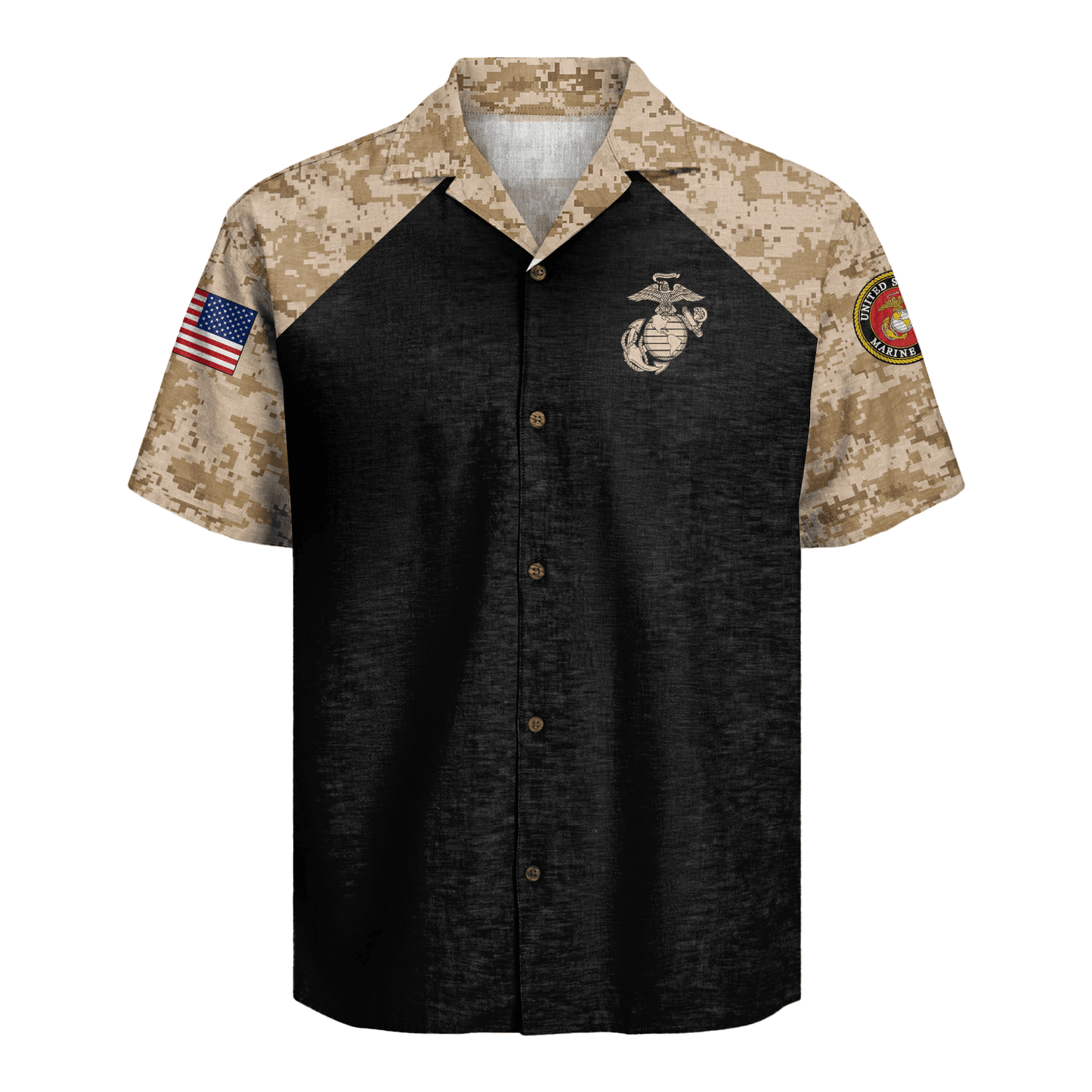 US MARINE Hawaiian Shirt