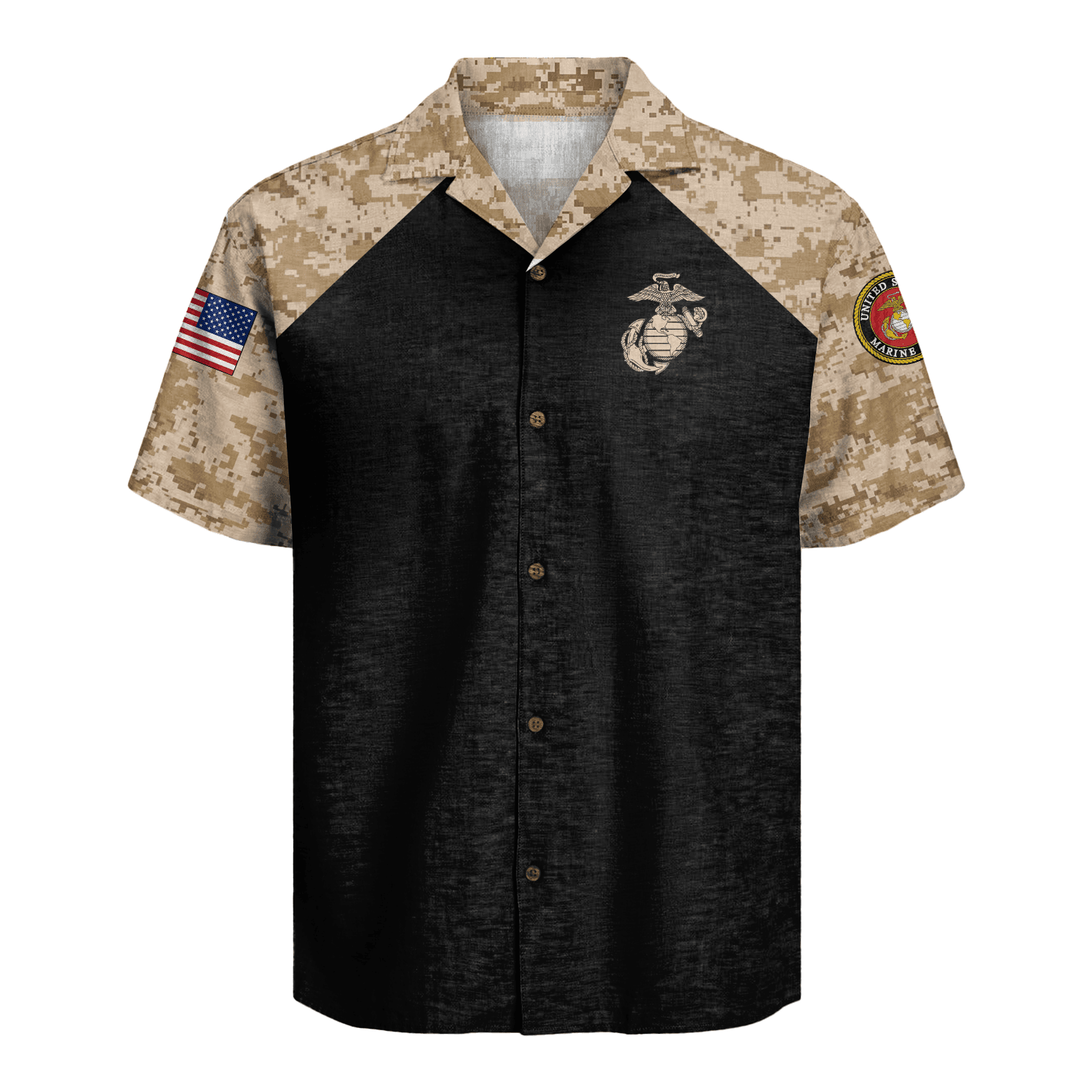 US MARINE Hawaiian Shirt