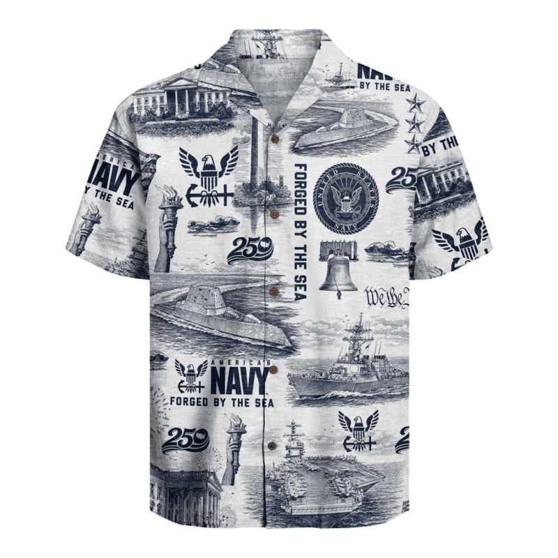 US Navy - America 250th Anniversary Hawaiian Shirt