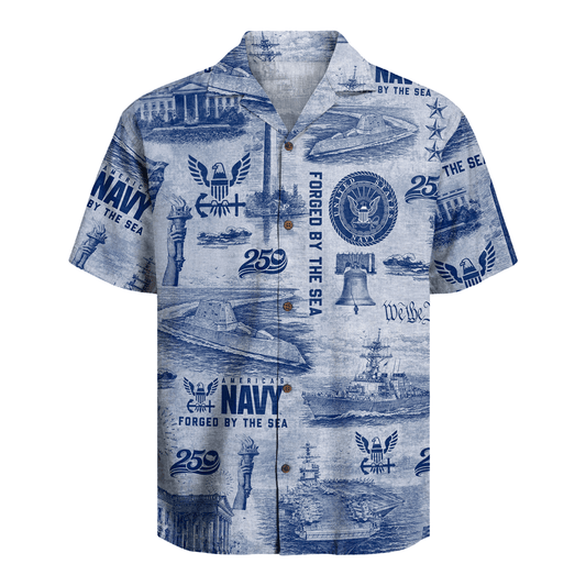 US Navy - America 250th Anniversary Hawaiian Shirt