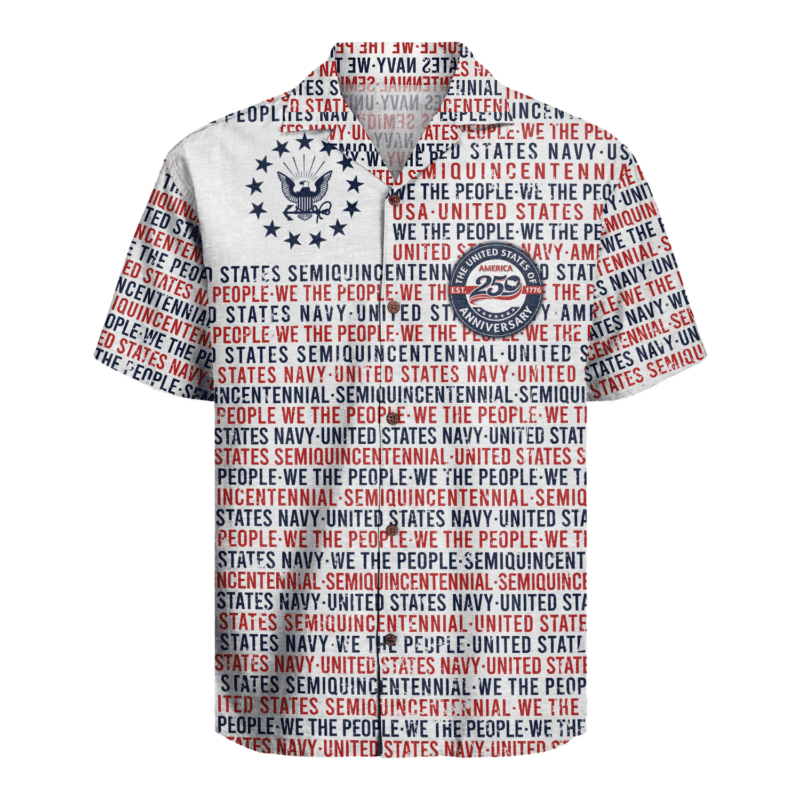 US Navy - America 250th Anniversary Hawaiian Shirt