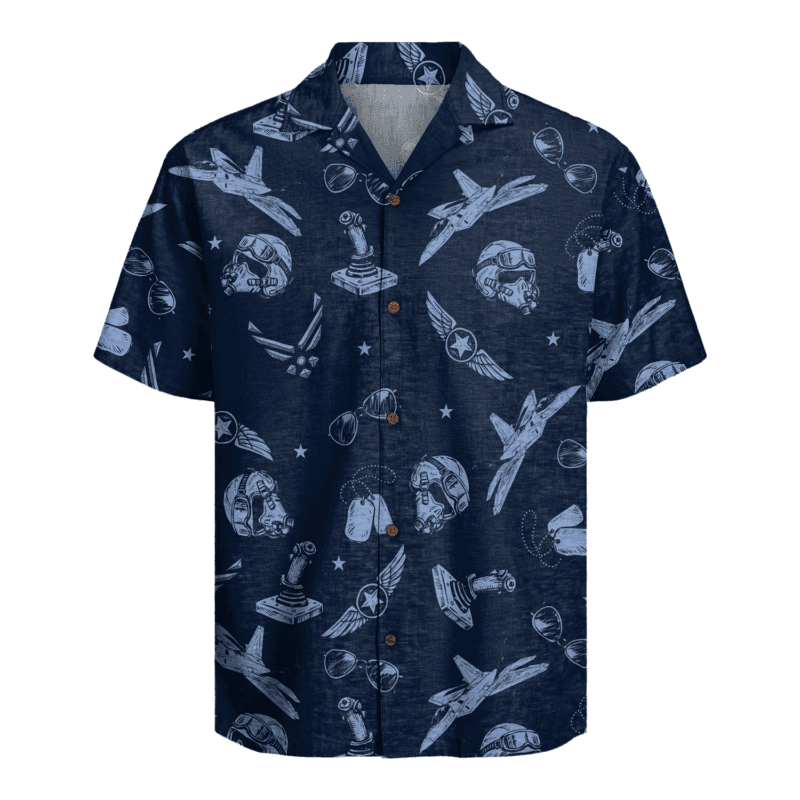 US Air Force Hawaiian Shirt
