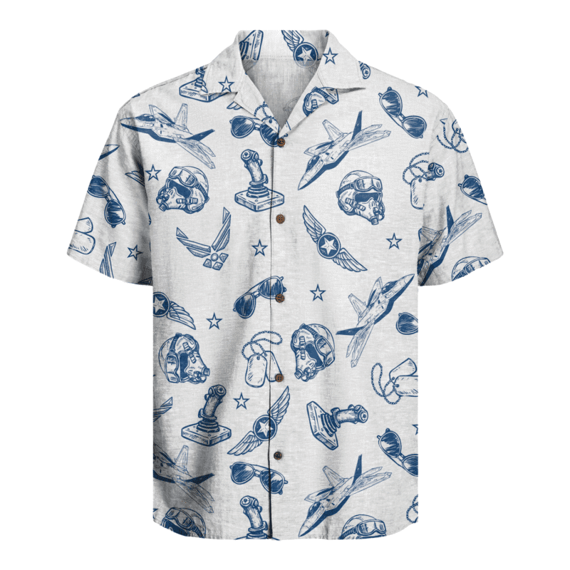 US Air Force Hawaiian Shirt