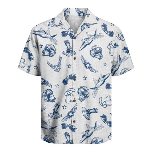 US Air Force Hawaiian Shirt