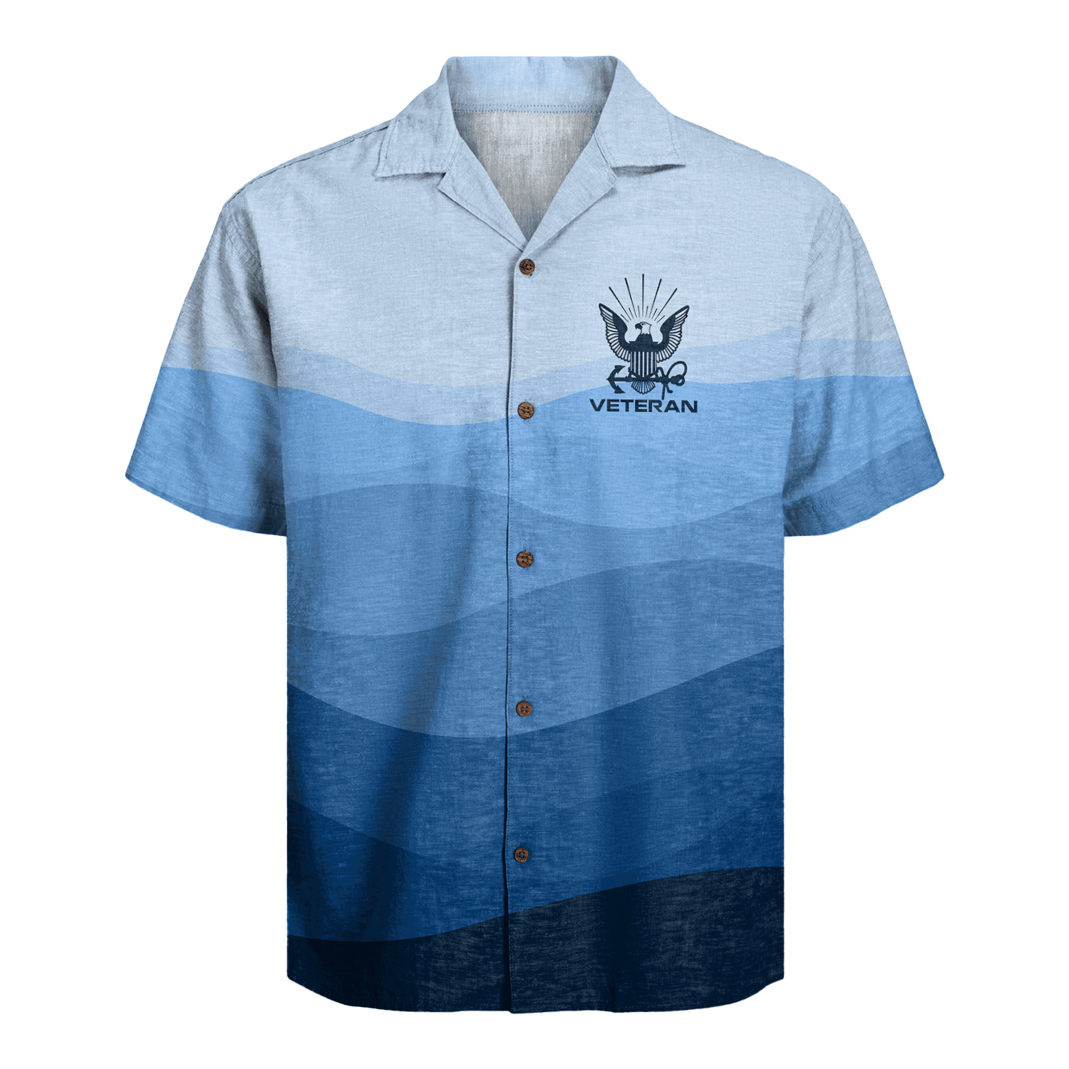 US Navy Veteran Hawaiian Shirt