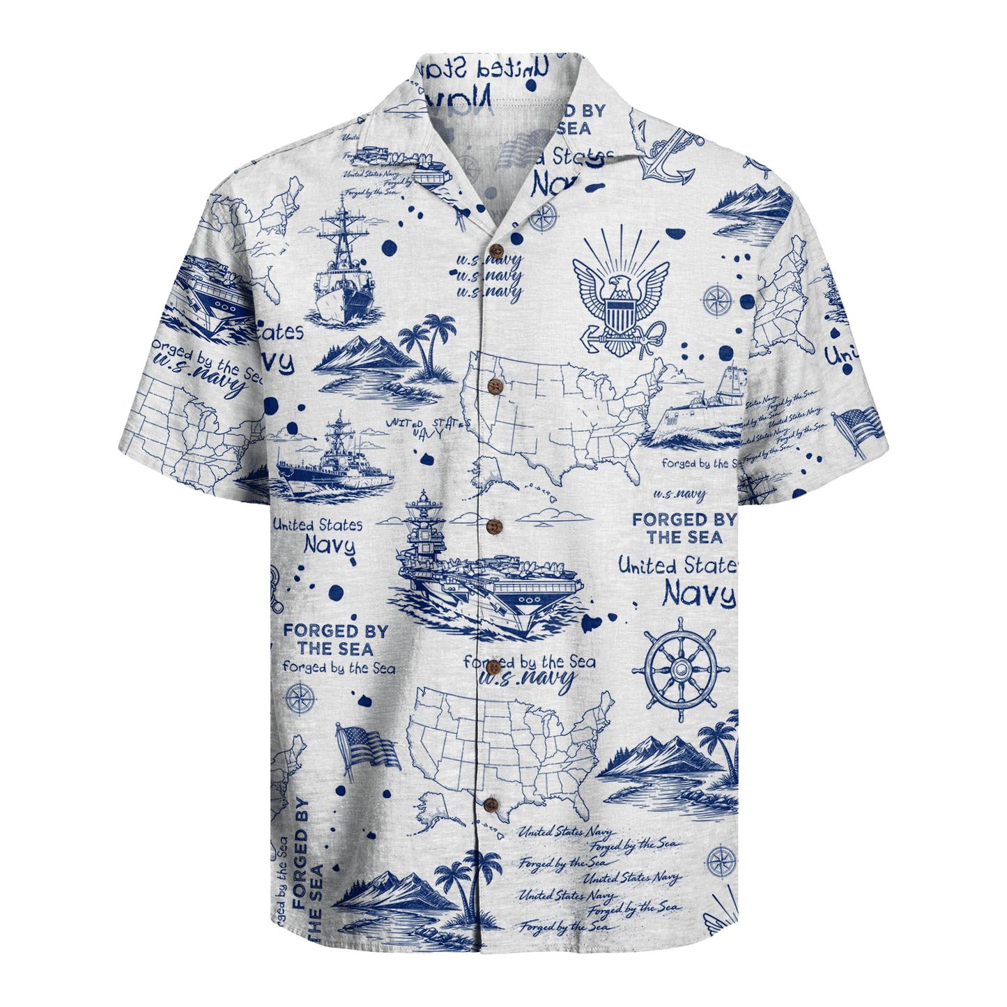 US Navy Hawaiian Shirt