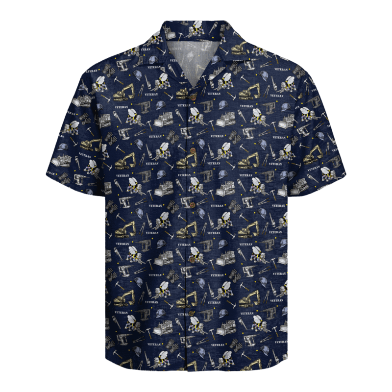 US Navy Seabees Hawaiian Shirt