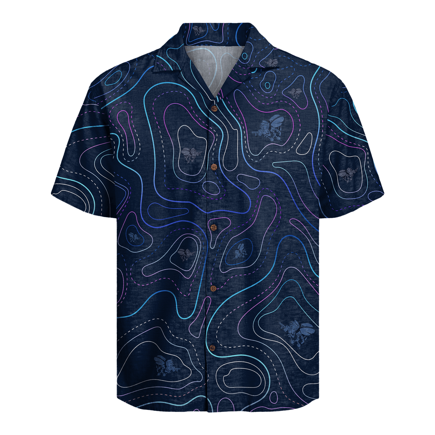 US Navy Seabees Hawaiian Shirt