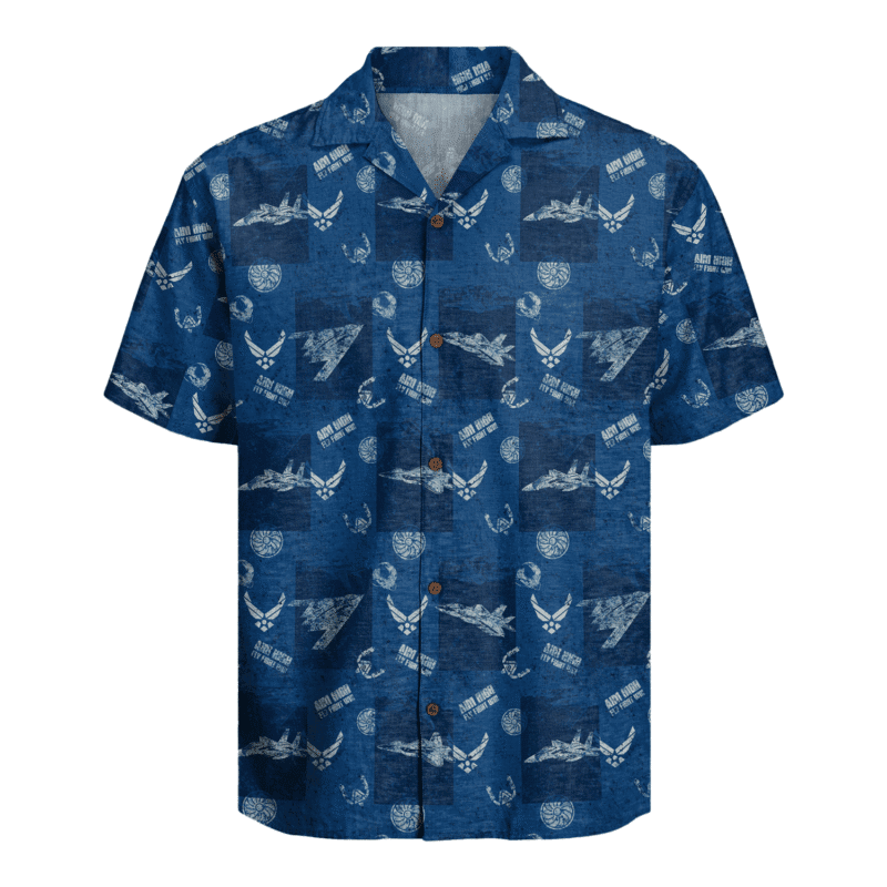 US Air Force Hawaiian Shirt