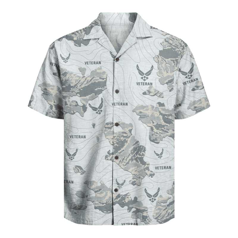 US Air Force Veteran Hawaiian Shirt
